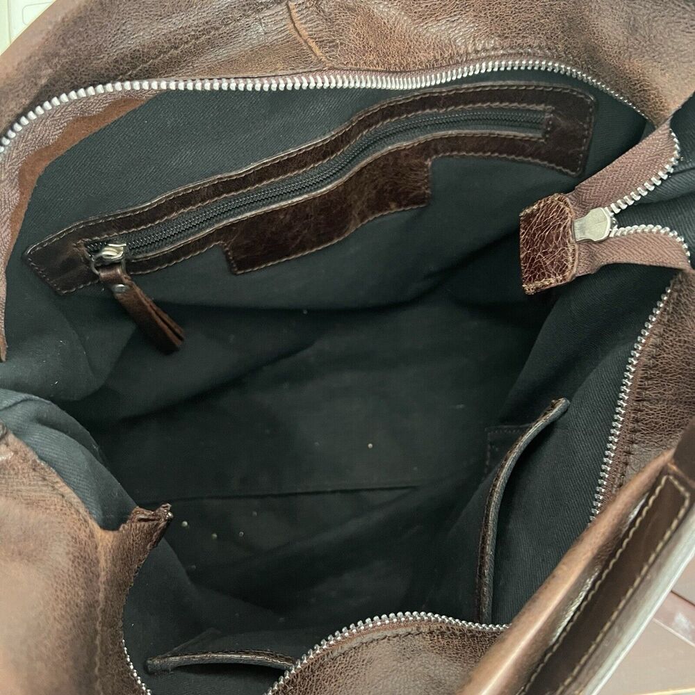 Gianni Chiarini Brown Leather Hobo Bag - Picture 3 of 7